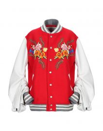 WornOnTV: Gwen’s red floral embroidered bomber jacket on The Voice ...