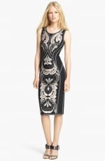 Embroidered dress by Herve Leger at Nordstrom