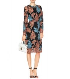 Embroidered lace dress by Dolce & Gabbana at Mytheresa