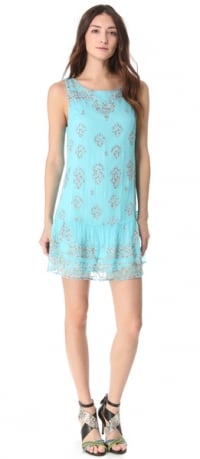 Embroidered shift dress by Twelfth street by Cynthia Vincent at Shopbop