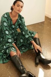 Emerald Midi Dress at Anthropologie
