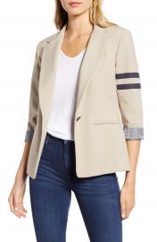 Emerson Varsity Stripe Blazer with Dickey at Nordstrom