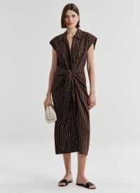 Emilia Striped Midi Dress at A.L.C.