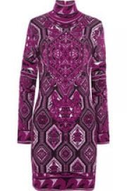 Emilio Pucci Knit Jacquard Dress at Net A Porter