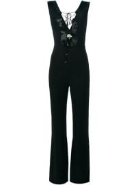 Emilio Pucci Lace-up Cleavage Jumpsuit - Apropos The Concept Store at Farfetch