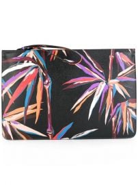 Emilio Pucci Palm Tree Print Clutch at Farfetch