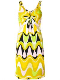 Emilio Pucci Patterned Fitted Dress  1 140 - Buy AW17 Online - Fast Delivery  Price at Farfetch