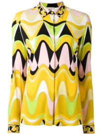 Emilio Pucci Triangle Printed Shirt - Farfetch at Farfetch