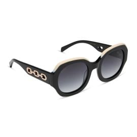 Emily In Paris Sylvie 20 Sunglasses Black amp Grey Gradient DIFF Eyewear at Diff