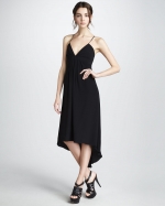 Emilys black dress by Rebecca Taylor at Neiman Marcus