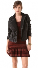 Emily's vegan leather jacket at Shopbop at Shopbop