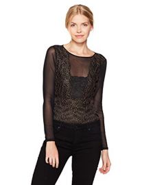 Emm Lace Bodysuit by Guess at Amazon