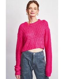 Emory Park Womens Kate Cropped Sweater - Macys at Macys