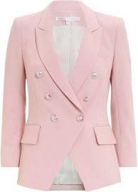 Empire Pink Blazer at Intermix