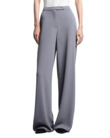 Emporio Armani Fluid Armure Palazzo Pants Bloomingdalex27s Women at Bloomingdales