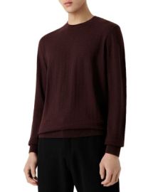 Emporio Armani Long Sleeve Pullover Crewneck Sweater Bloomingdales at Bloomingdales