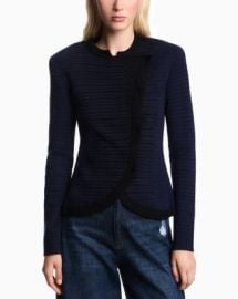 Emporio Armani Two Tone Blazer Bloomingdalex27s Women at Bloomingdales