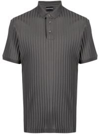 Emporio Armani fine-ribbed Polo Shirt - at Farfetch