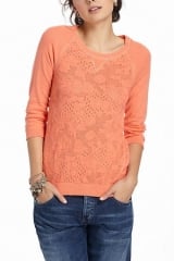 Empyrean Pointelle Sweater at Anthropologie