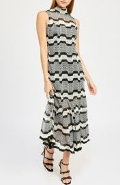 En Saison Genesis Open Stitch Midi Dress at Nordstrom