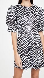 En Saison Mini Dress with Puffed Sleeves at Shopbop