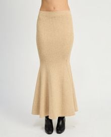 En Saison Womens Gweneth Pull-On Knit Maxi Skirt - Macys at Macys