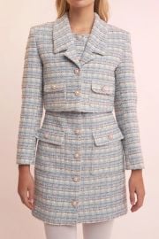 Endless Rose Cropped TWeed Blazer at Verishop