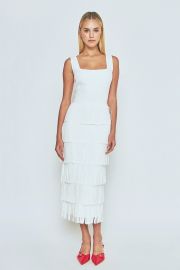 Endless Rose Knit Fringe Long Dress at Endless Rose