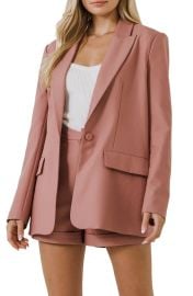 Endless Rose Single Breasted Blazer at Nordstrom