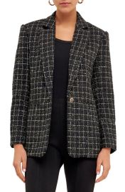 Endless Rose Tweed Blazer at Nordstrom