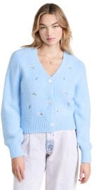 English Factory Embroidered Knit Cardigan at Shopbop