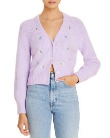 English Factory Embroidered Knit Cardigan Women - Bloomingdale s at Bloomingdales