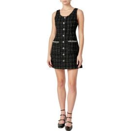 English Factory Metallic Tweed Sheath Minidress at Nordstrom