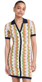 English Factory Wavy Stripes Knit Mini Dress Multi S at Shopbop