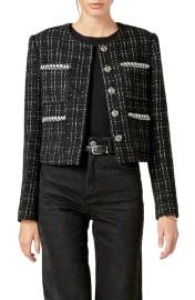 English Factory Windowpane Tweed Jacket at Nordstrom