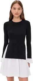 English Factory Women's Knit Combo Dress at Amazon