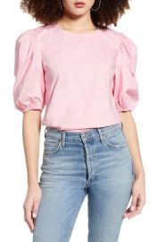 English factory puff sleeve top at Nordstrom