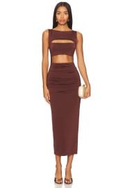 Enigma Midi Dress at Revolve