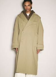 Entire Studios Menx27sx27 Canvas Trench Coat in Khaki at LN-CC