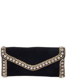 Envelope Velvet Clutch Bag by Judith Leiber at Neiman Marcus