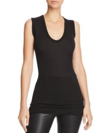 Enza Costa Bold U Neck Tank   Bloomingdales at Bloomingdales