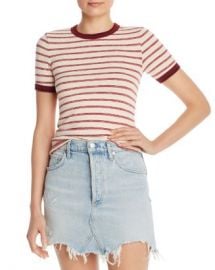 Enza Costa Striped Ringer Tee Women - Bloomingdale s at Bloomingdales