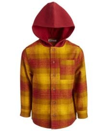 Epic Threads Big Boys Plaid Hooded Shacket Created for Macys - Macys at Macys