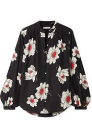 Equipment - Cornelia floral-print washed-silk shirt at Net A Porter