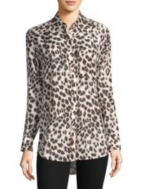 Equipment - Daddy Leopard Print Blouse at Saks Fifth Avenue