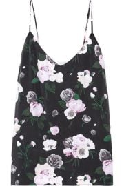 Equipment   Layla floral-print washed-silk camisole at Net A Porter