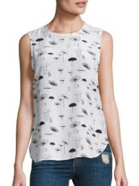 Equipment - Lyle Mushroom Printed Tank at Saks Fifth Avenue