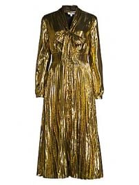 Equipment - Macin Metallic Midi Dress at Saks Fifth Avenue