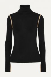 Equipment - Mourelle ribbed wool turtleneck sweater at Net A Porter