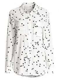 Equipment - Starry Night Slim Signature Shirt at Saks Fifth Avenue